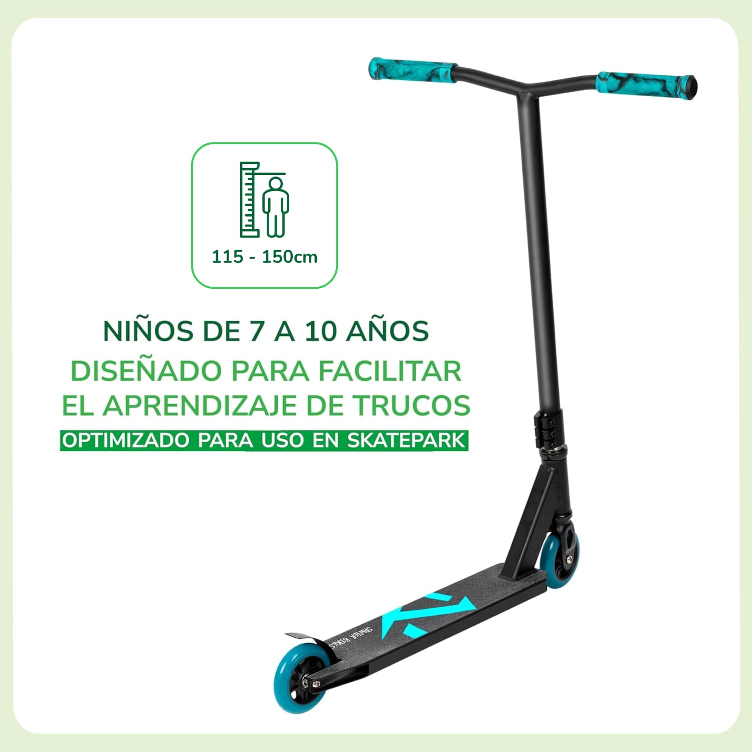 Sawyer Bikes - Patinete Freestyle - Niños 7 a 10 Años