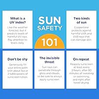 Vista 8 de Coppertone Loción completa de protección solar SPF 50, protector solar facial y corporal, ligero, resistente al agua, 7 onzas líquidas