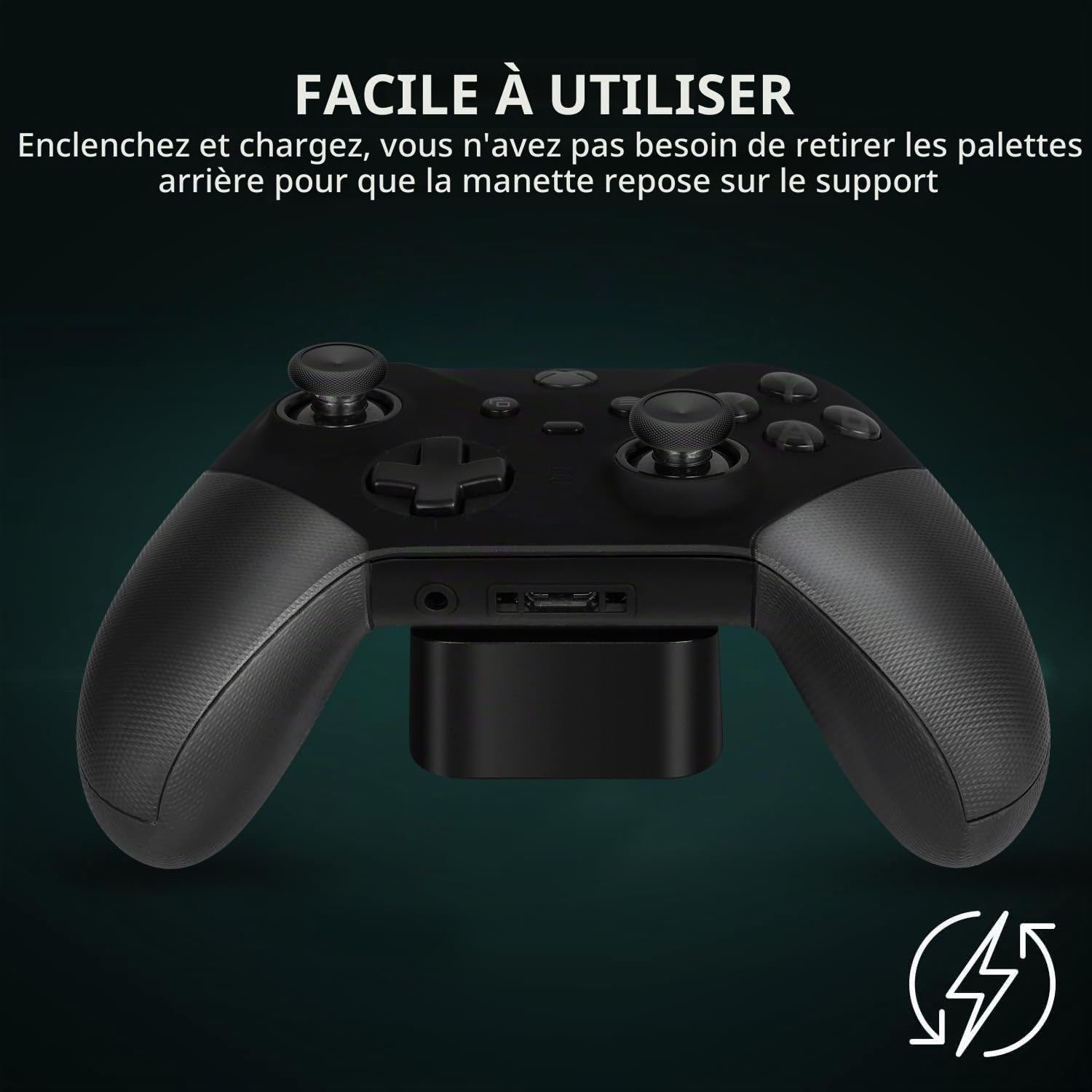 Station de charge OEM - Accessoires de rechange pour contrôleur Elite Series 2 et Core Controller Model 1797