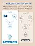meross Outdoor Smart Plug Compatible with Apple HomeKit, Siri, Alexa, Google Assistant and SmartThings, Waterproof WiFi Outdoor Outlet, Remote & Voice Control, Timer, FCC and ETL Certified