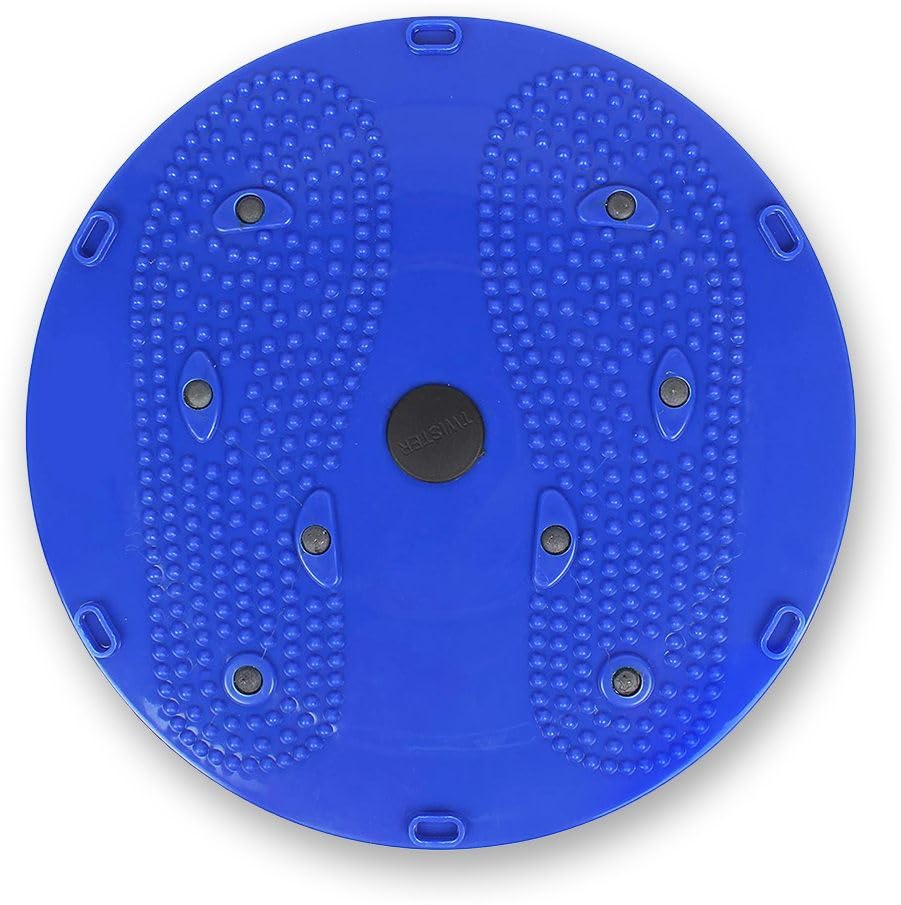 Tummy Twister Abdominal ABS Exerciser Body Toner-Fat Buster Workout, Acupressure Ab Exerciser (Blue)-image-15