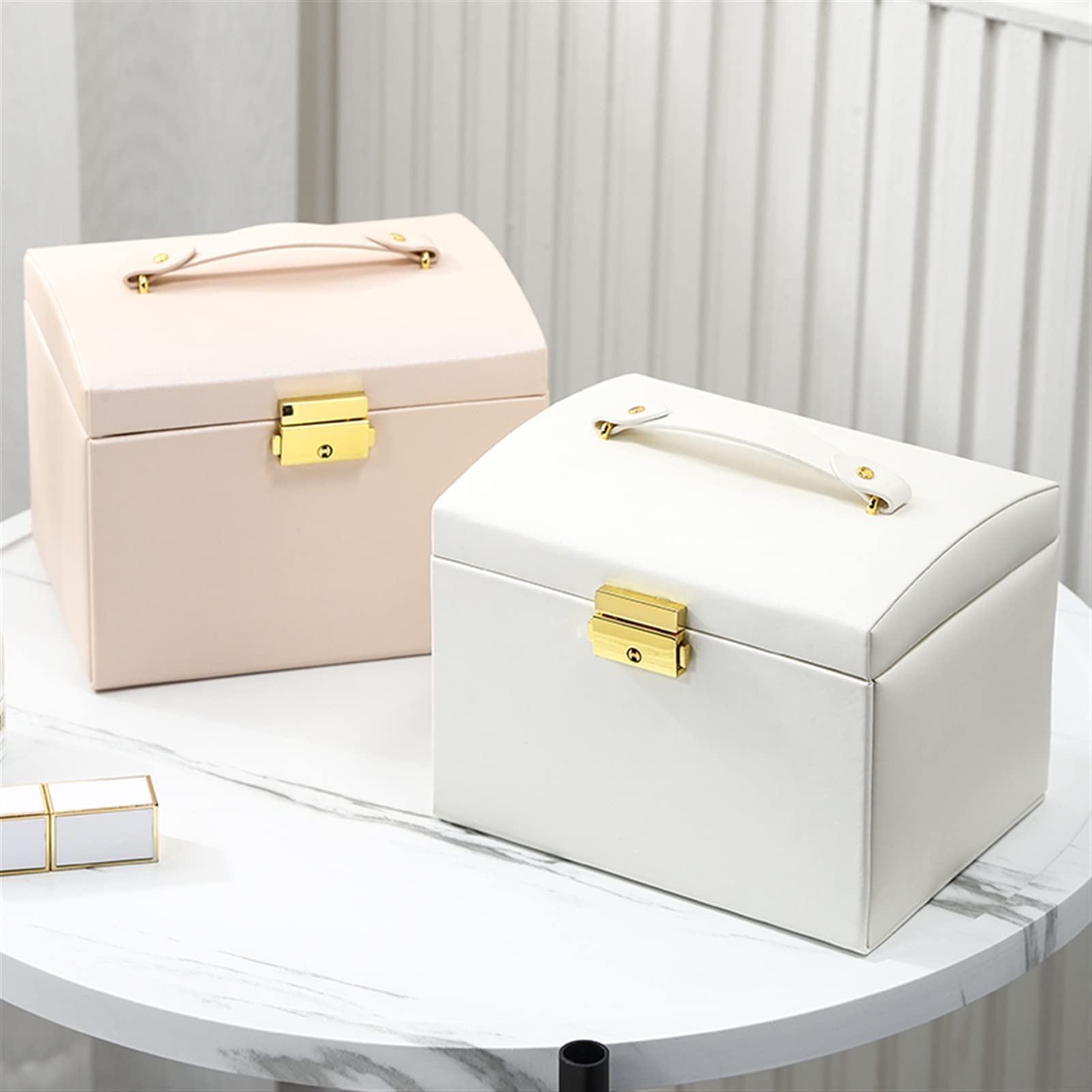 Sieraden Organizer Box 2 Laag PU lederen