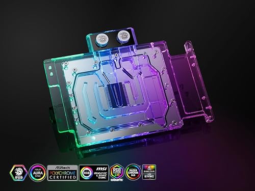 Miniatura 4 de Bitspower Nebula Bloque de agua GPU para ASUS Strix y TUF Gaming RTX 4090