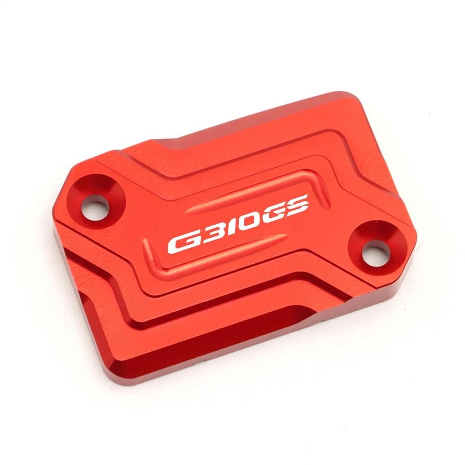 Protection accessories CNC Front Brake Fluid Reservoir Oil Cover Cap Guard Protection Motorcycle For BMW G310 GS G310GS G 310 2017 2018 2019 2020 2021 2022 2023(Black- Silver)