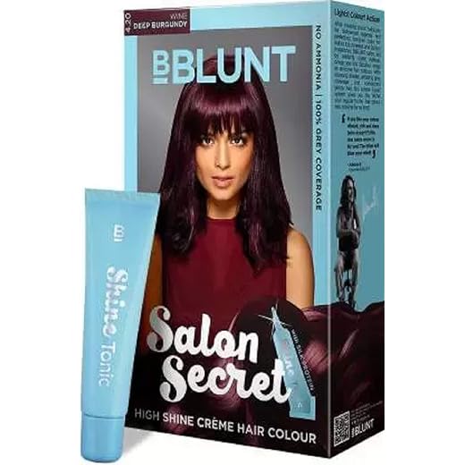 BBLUNT Burgundy Hair Color - 50ml