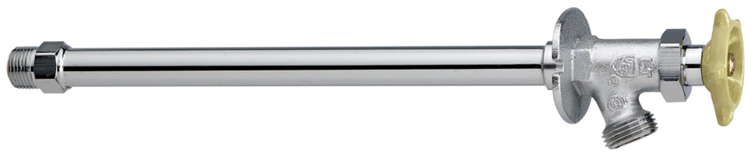 Homewerks VFC-NAS-C17B Frost Free Sillcock, 0.5 x 10 Inch, Chrome