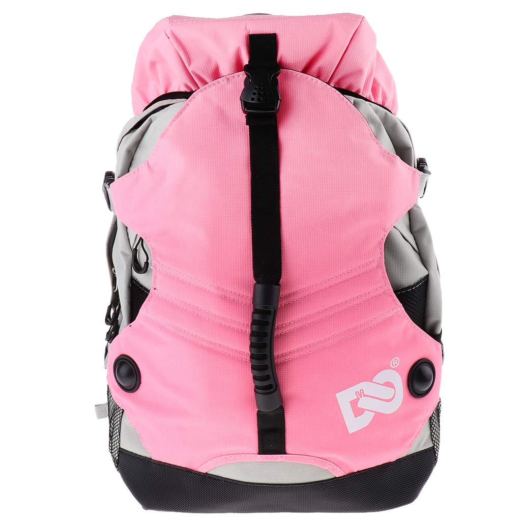 Perfeclan Skate Aufbewahrungstasche Skateschuhe Rucksack mit Reflektierende Streifen für Rollschuhen, Inline-Skates, und Eislaufschuhen