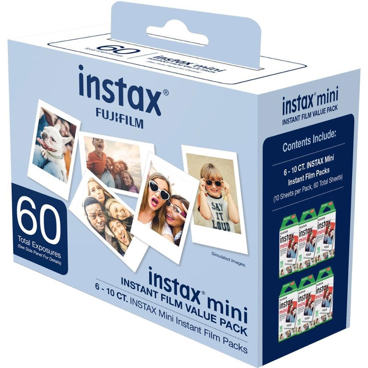 Amazon | FUJIFILM ミニインスタントカメラフィルム 合計120枚