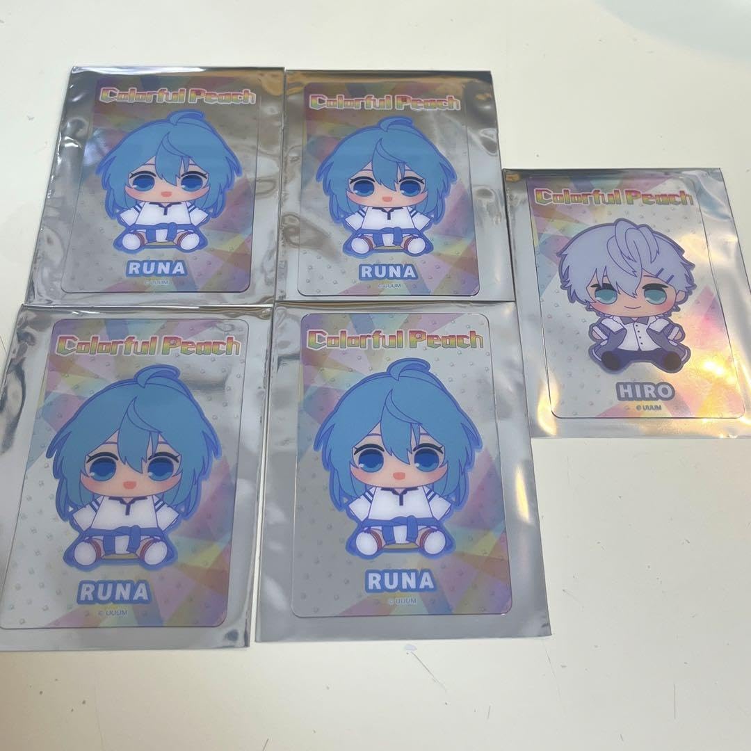 Amazon.co.jp: カラフルピーチ からぴち クリアカード るな ひろ