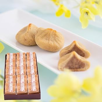 Amazon | 焼き栗きんとん （15個箱入）国産栗使用 渋皮栗餡入り