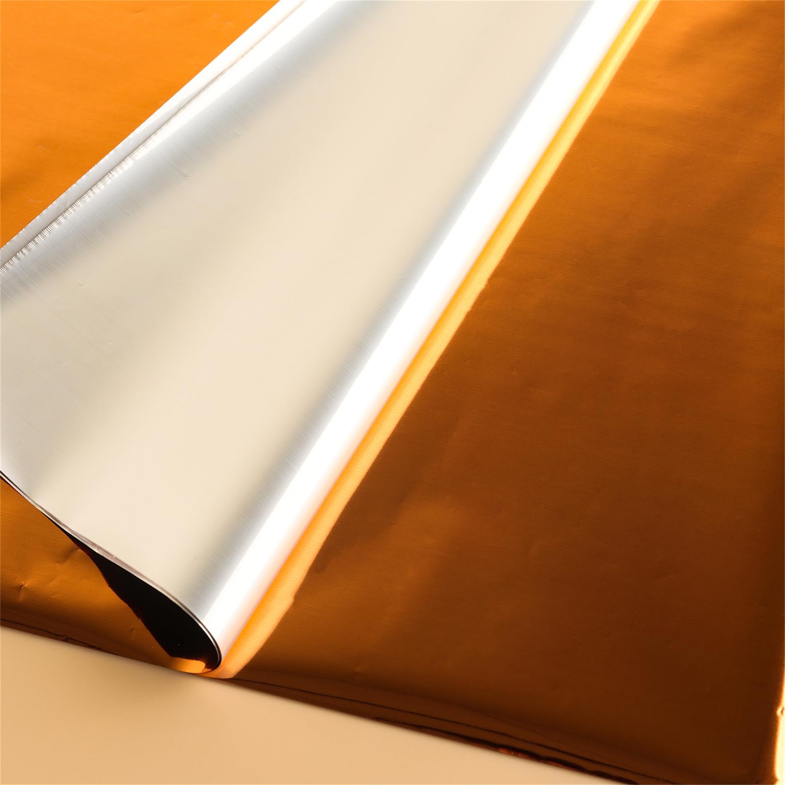 Briartw 100 Sheets Bronze Hot Foil Paper,20x29cm Toner Reactive Foil Hot Stamping Foil Paper by Laser Printer and Laminator for Scrapbooking Craft Cardmaking DIY Album Decoration - Image 3
