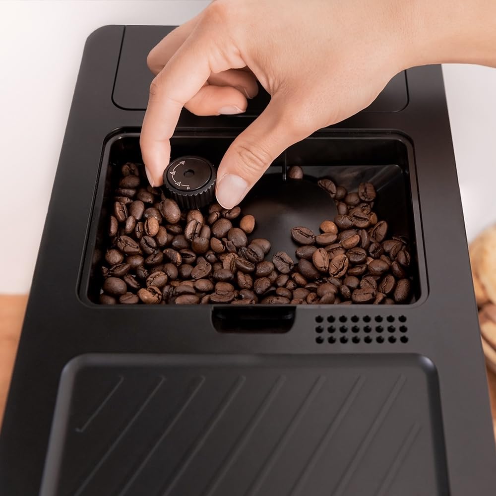 Cecotec Cumbia Cremmaet Compact Steam Kaffeemaschine, 1350 W, 19 Bar, Thermoblock, Plug&Play, 5 Mahlstufen