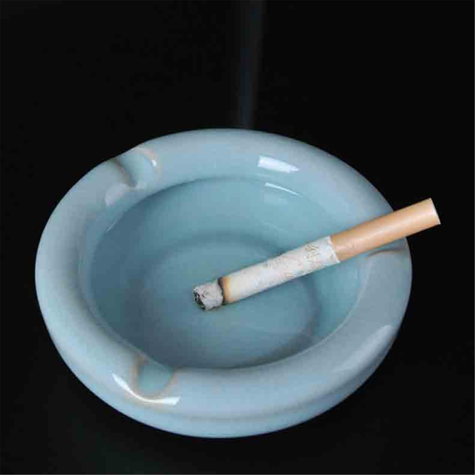 Papierosowa popielniczka ceramiczna popielniczka, przenośna dekoracja