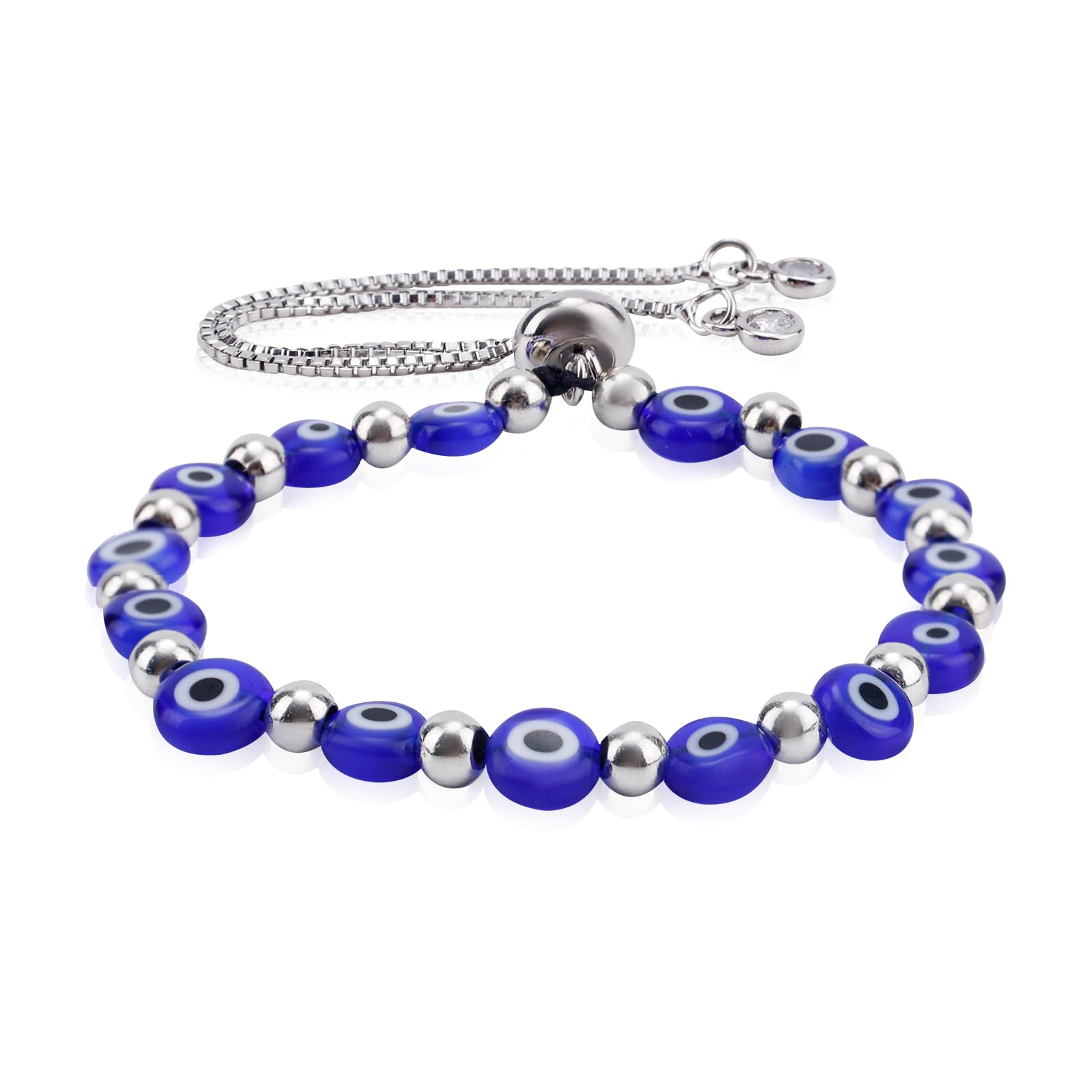 Bracelet Contre Le Mauvais Oeil Bracelet Mauvais Œil Ozmw - 3 Pièces Tressés Main Réglables - Porte-Bonheur Pour Hommes Et Femmes Occhio Greco