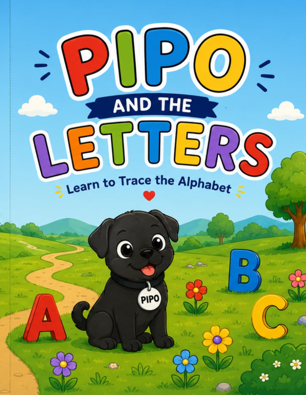 Pipo and the Letters: Learn to Trace the Alphabet | ABC Handwriting Workbook for Preschool and Kindergarten Kids Ages 3–5 (Pipo Learns)