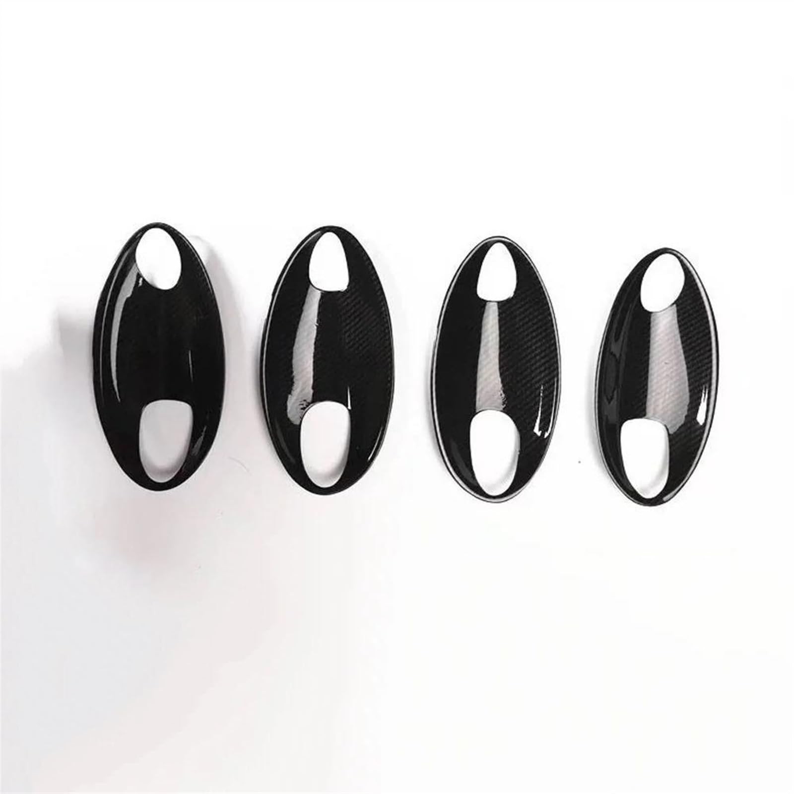 CSSPDM Car Exterior Door Handle Grab Bowl Cover Trim Styling for X5 2019 2020 2021 Auto Moldings ABS Accessories(Black)