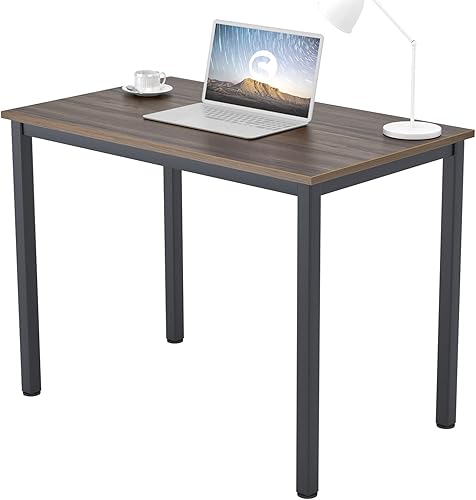 Miniatura 150 de Need Escritorio pequeño de 31.5 pulgadas resistente para espacios pequeños, escritorio de computadora para adolescentes, mesa de estudio, escritorio