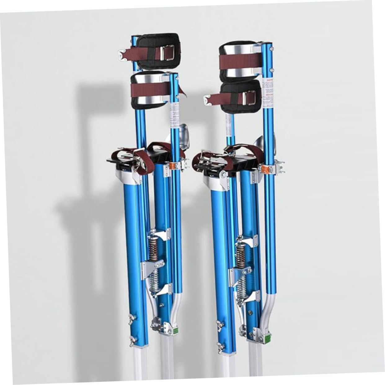 2pcs Stilts Leg Band Straps Replacement Stilt Straps Drywall Foot Band Kit Nylon Aluminum Alloy