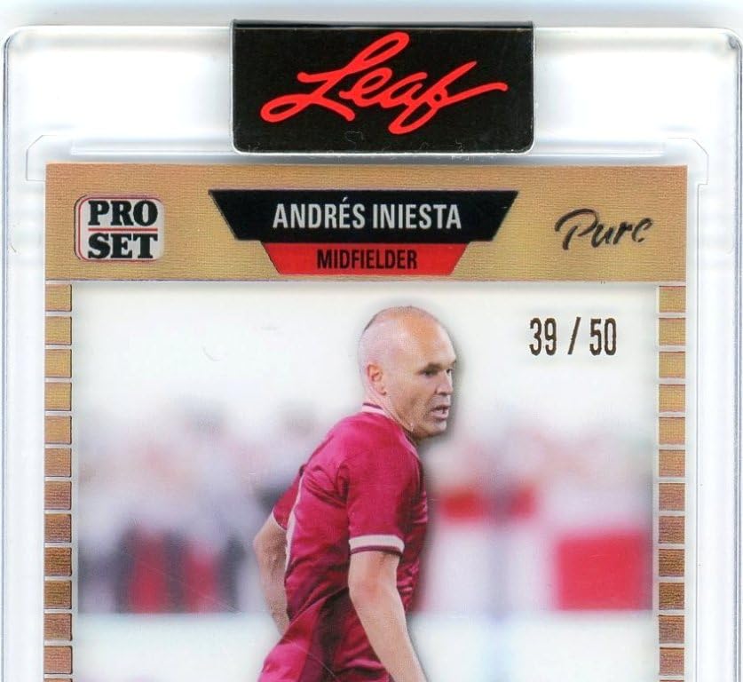 Amazon.co.jp: World Limited Edition 35 Andres Iniesta Signed 2023