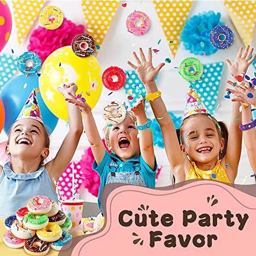 SYOZPXY Regenbogen Donut Stress Ball Künstliche Donuts Stress Relief Ball Schaum Mini Donut für Donut Party Bevorzugungen Geburtstag Party Shop Dekoration (8 Farben 16pcs)
