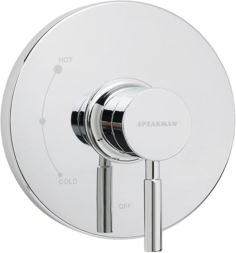 Speakman SM-1000-P Pressure Balance Shower Valve and Trim for Modern Designed Bathroom Décor Polished Chrome