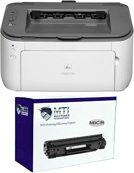Renewable Toner MTI MICR Check Printing System - Wireless imageCLASS LBP6230dw CRG-126 Laser Printer for Printing Payroll, Business and Personal Checks