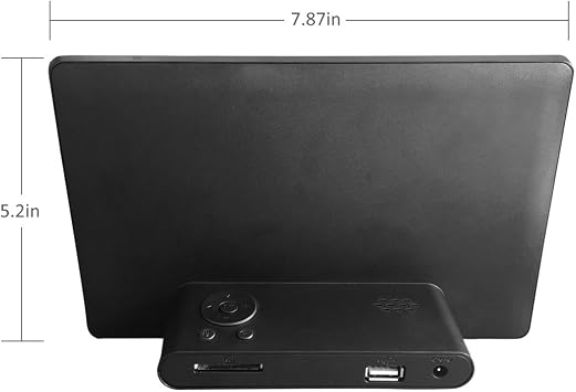 7 inch Digital Picture Frame - Simple to use - HD Screen - USB and SD Card Support - Best Frame for Slideshows