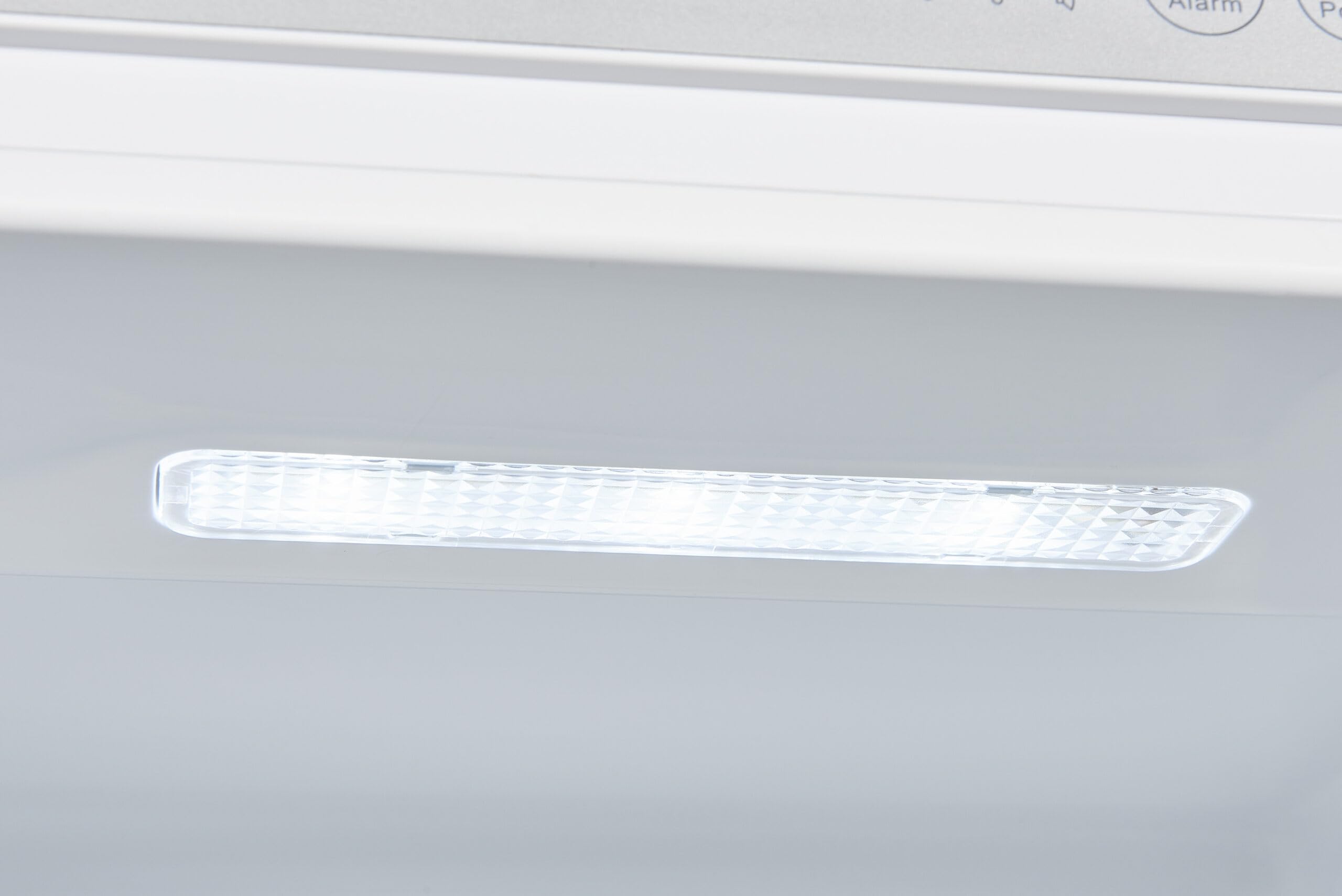 Exquisit® Frigorífico Combi, 246L, Clase E, Color Blanco, Tecnologia No-Frost, Cajón Verdulero, Puerta Reversible, Regulación con Visualización Digital, Consumo 217 kWh/año, Medidas 178,2x54x53 Cm.