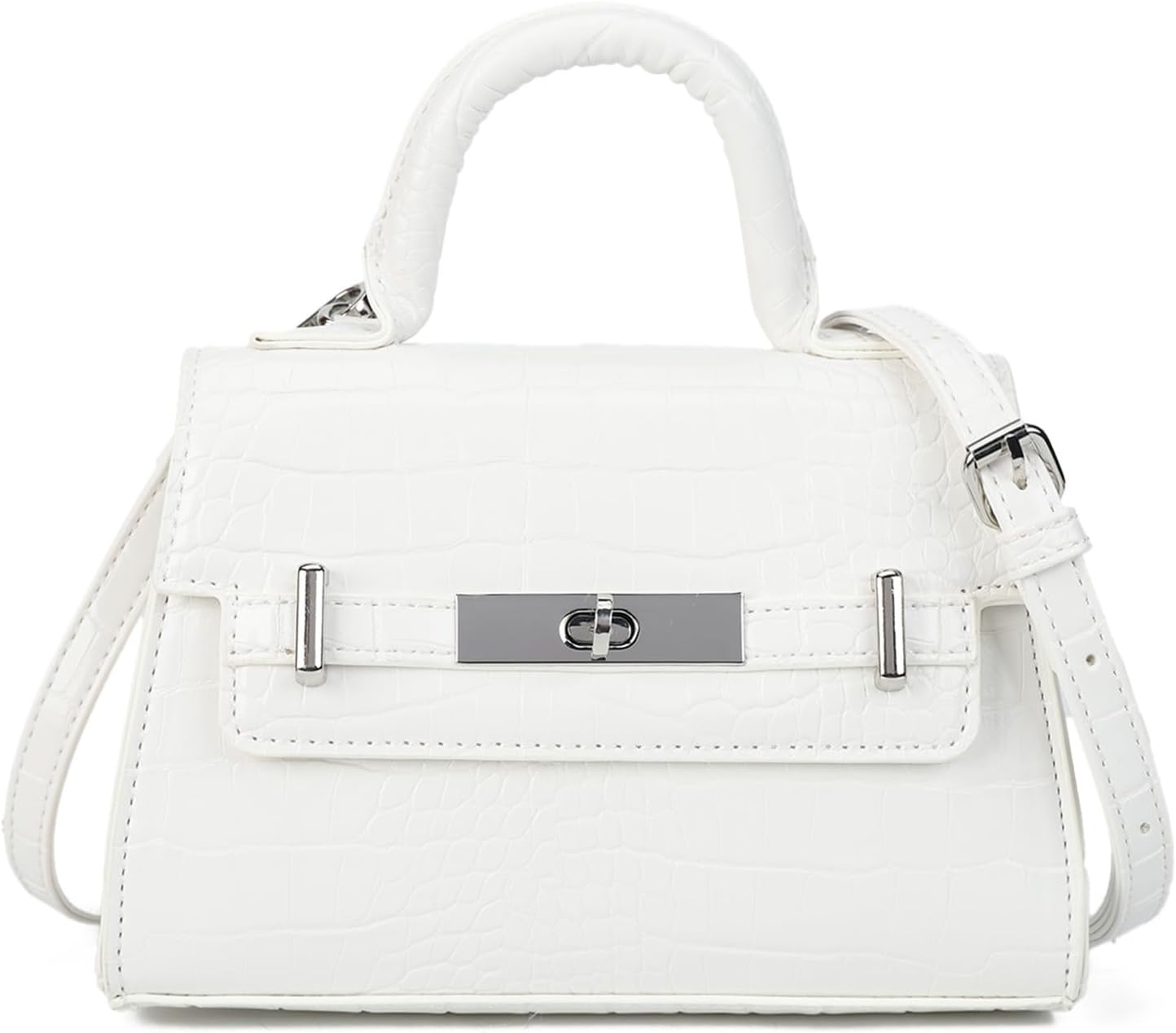 GLITZALL Designer Small Crossbody Bag for Women with Top Handle Mini Cute Purse for Summer