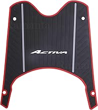 Ramanta Activa 110 Foot Mat Anti-Slip Foot Mat for Scooter Floor Mats Washable Floor Mat for Activa Compatible with Scooter Activa 110 CC (Multi-Colored, 1 PC, PVC, Rubber with Fittings)