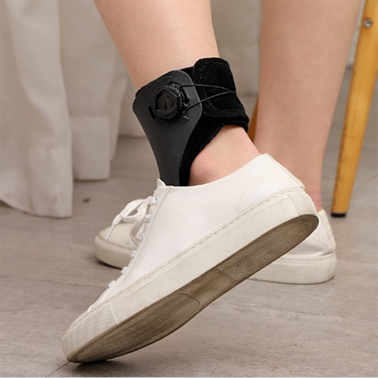 Soporte para la Periostitis Tibial Ortesis para pie caído, Tobillera para pie caído Férula para Tobillo Diseño de Apertura en Forma de U para esguinces, tendinitis, pie caído, pi