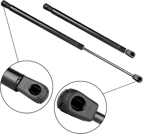 Vista 23 de SCITOO PM1017 - Soportes de elevación de 17.8 pulgadas para Hyundai Santa Fe 2007-2012 trasero izquierdo y derecho Liftgate Shock Struts 2pcs