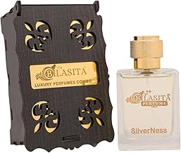Silverness Luxury Perfume, 50ml, Woody Spicy Fragrance | Long-Lasting Eau de Parfum with 30% French Fragrance Oil for Men & Women – 50ml EDP