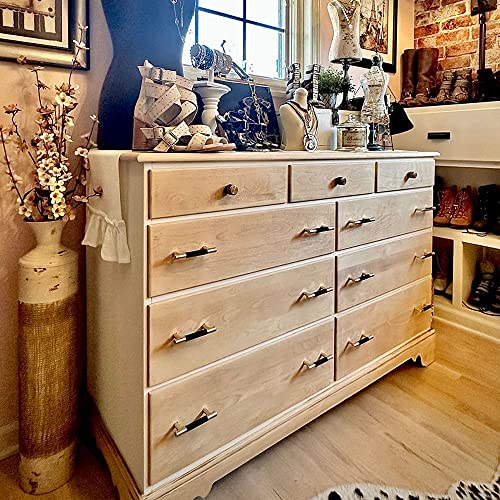 Gutuwellea 20 Pack 3 3/4 Inch 96 mm Gold and Black Cabinet Handles Cabinet Pulls Aluminum Handles Knurled Drawer Pulls Oxidation Finish with Diamond Pattern 5" Length 3.75 Inch Hole Center by Gutuwellea - Used condition - Image 5