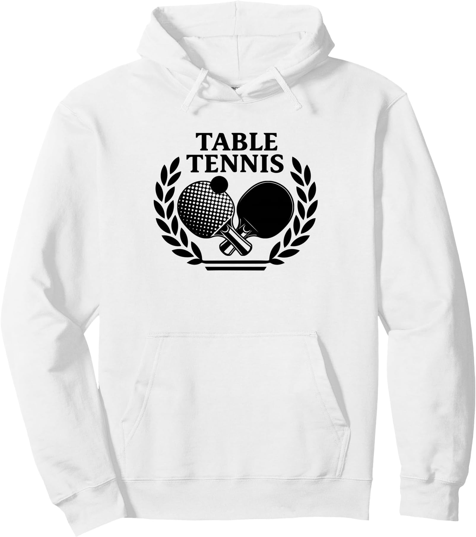 Table-Tennis Player Games Ping-Pong Pullover Hoodie