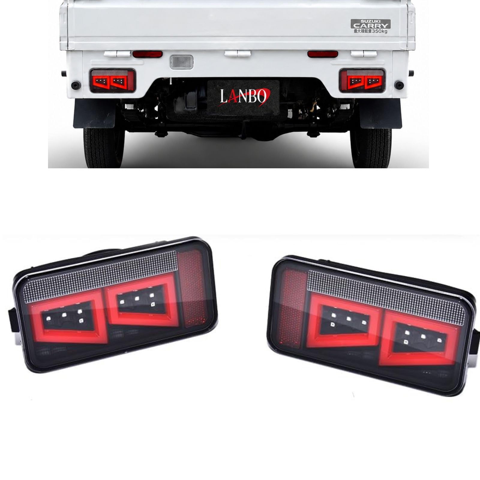 Amazon | BMJAPAN キャリイ スーパーキャリイ DA16T LEDテールランプ