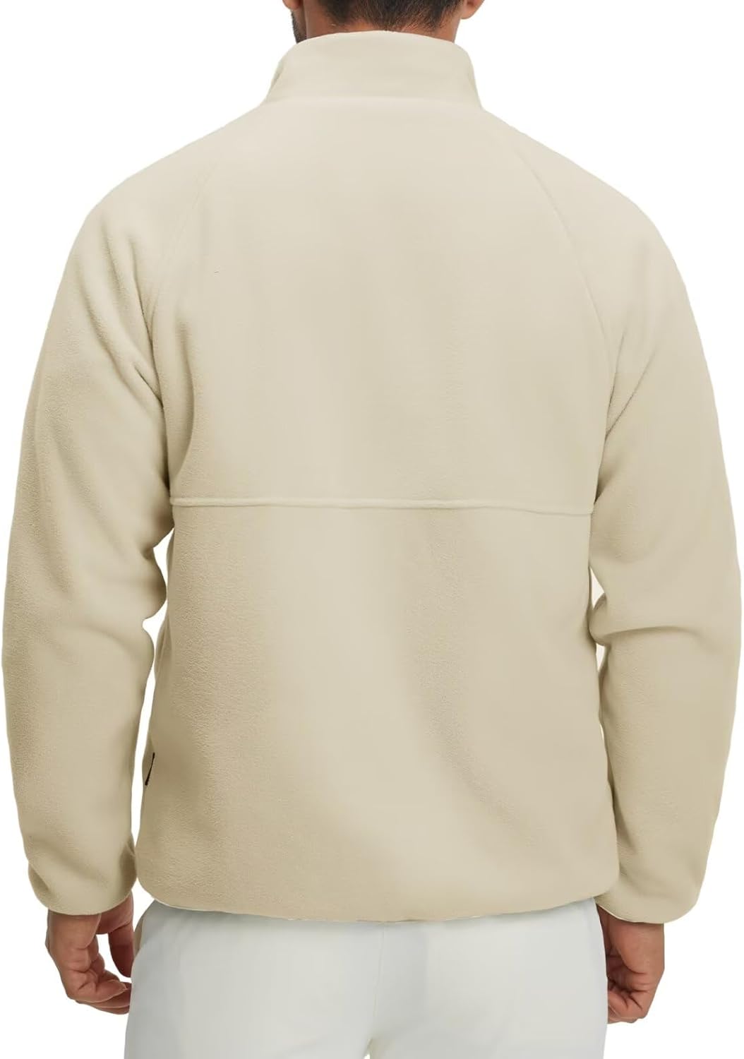 M MAELREG Men's Reversible Fleece Jacket with 5 Pockets Lightweight Zip Up Golf Jackets Winter Warm Casual Coat Windbreaker - Image 2