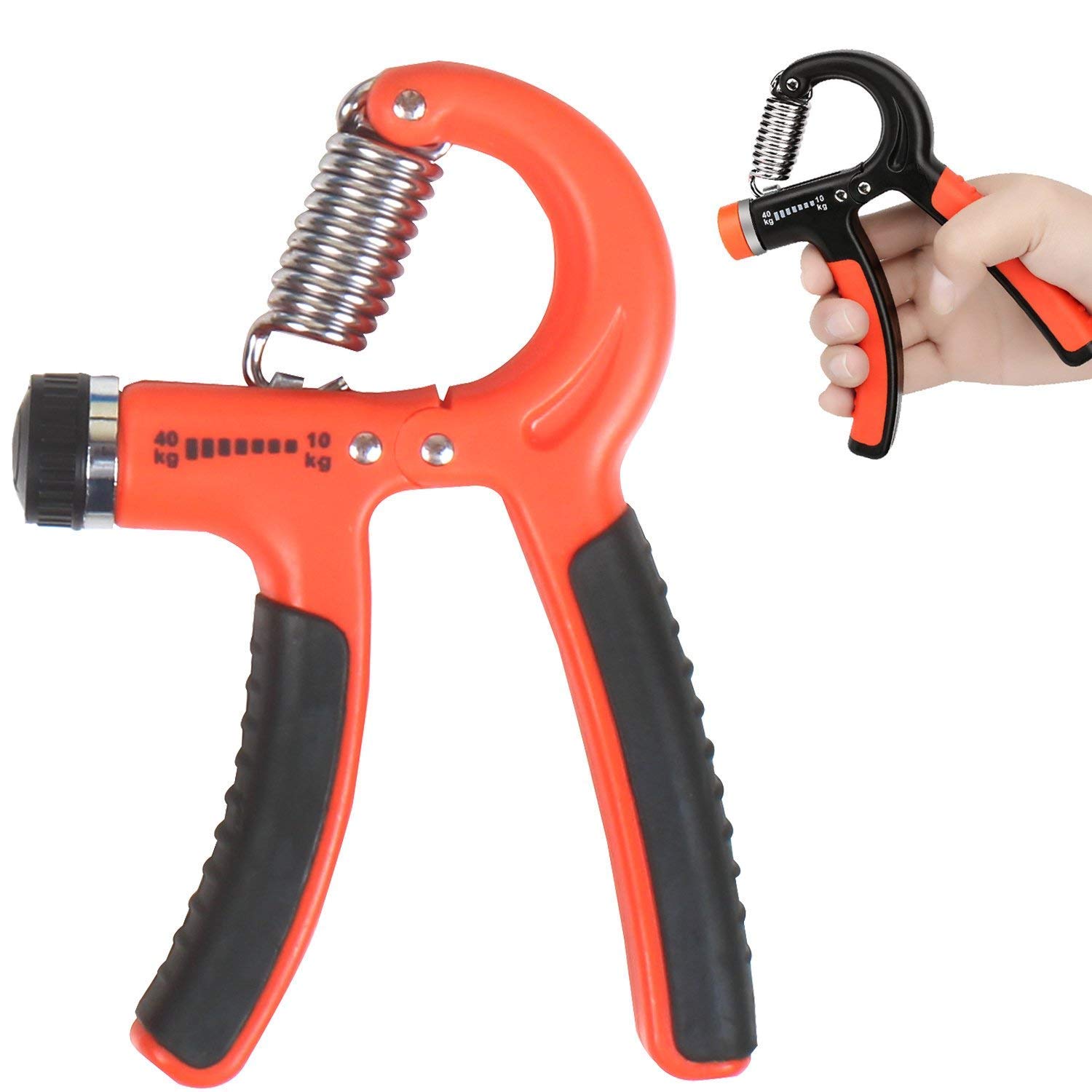 FOXSUS Adjustable Hand Grip Strengthener Hand Gripper for Men & Women for Gym Workout & Home Use.(Forearm Exercise Equipment / Wrist Exercise Equipment) Pack Of 1 (B09KPPDXNC) Amazon Price History, Amazon Price Tracker