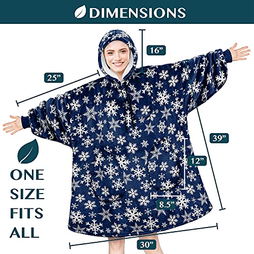 Sweat à capuche surdimensionné en Sherpa pull couverture isolant et très doux - 8