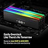 Silicon Power DDR5 32GB (2x16GB) Zenith RGB 6000MT/s (PC5-48000) 288 pines CL36 1.35V UDIMM Módulo de memoria RAM para escritorio SP032GXLWU60FFDFAI Negro 2
