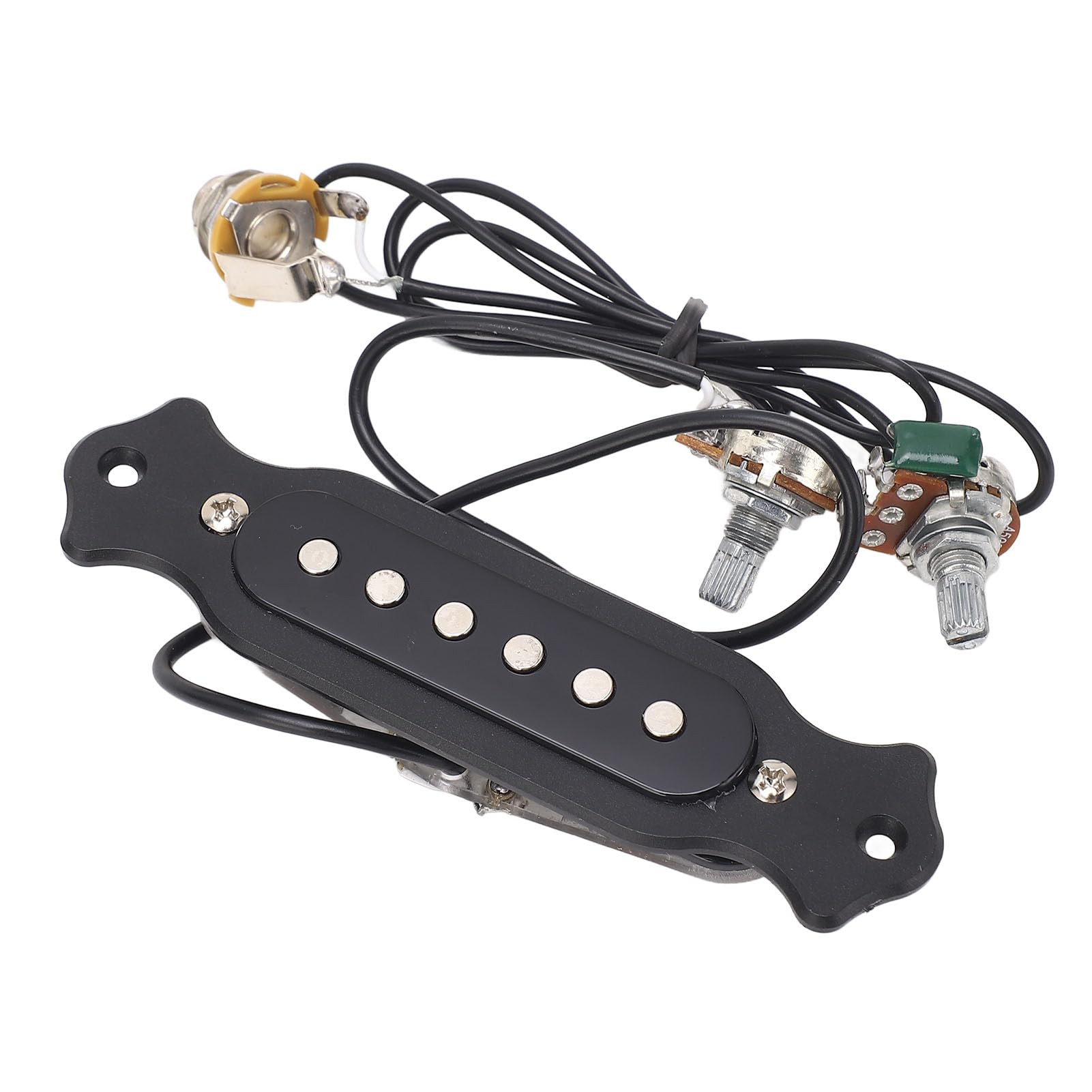 Guitar Soundhole Pickup Set Pre Wired 6 String with Volume Tone for Acoustic Guitars