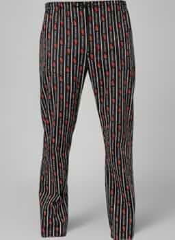 Pantaloni Chef Noah Uomo - Cotone Elasticizzato, Coulisse, Slim Fit, Made In Italy