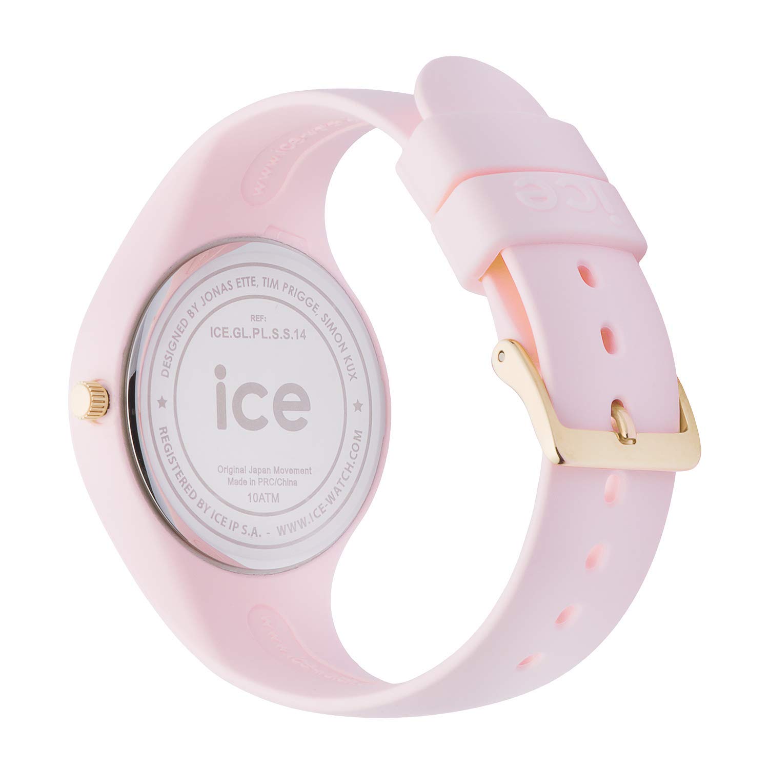 Ice-Watch - ICE glam pastel Pink lady - Rosa DamenUhr mit Silikonarmband