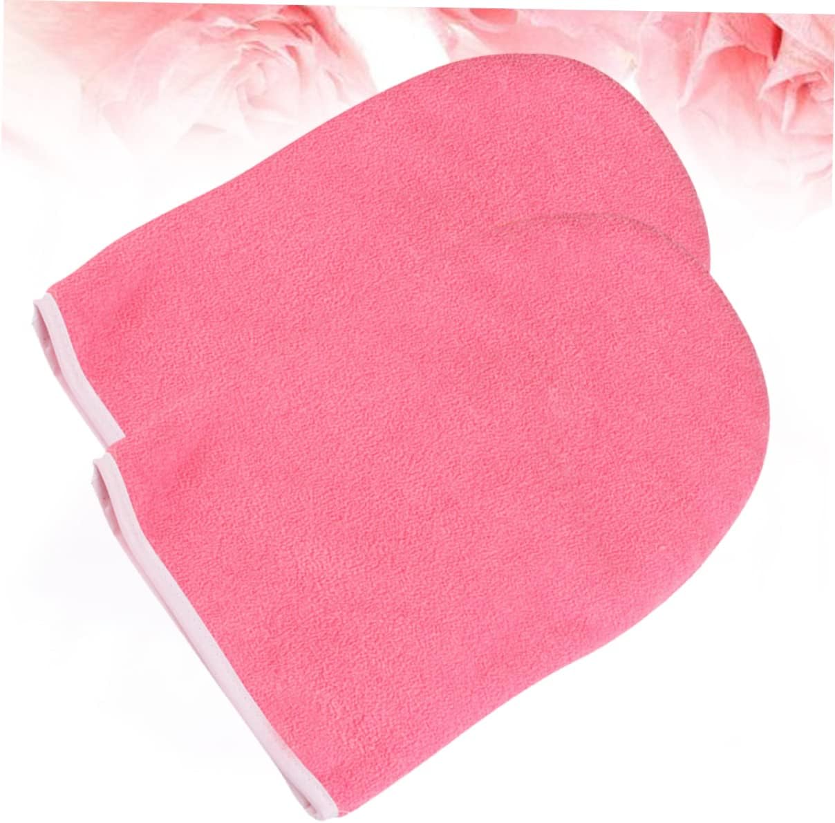 3pairs Paraffin Therapy Gloves for Insulation Cloth Mitts for Moisturizing Treatments Salon Wax Bath Mitt for and Hydration