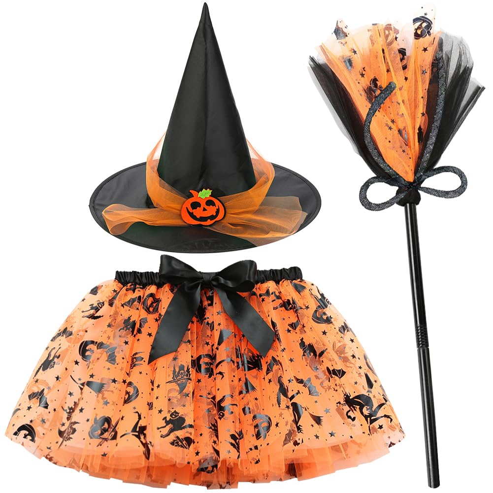 WFKKMEQ Kids Witch Costume