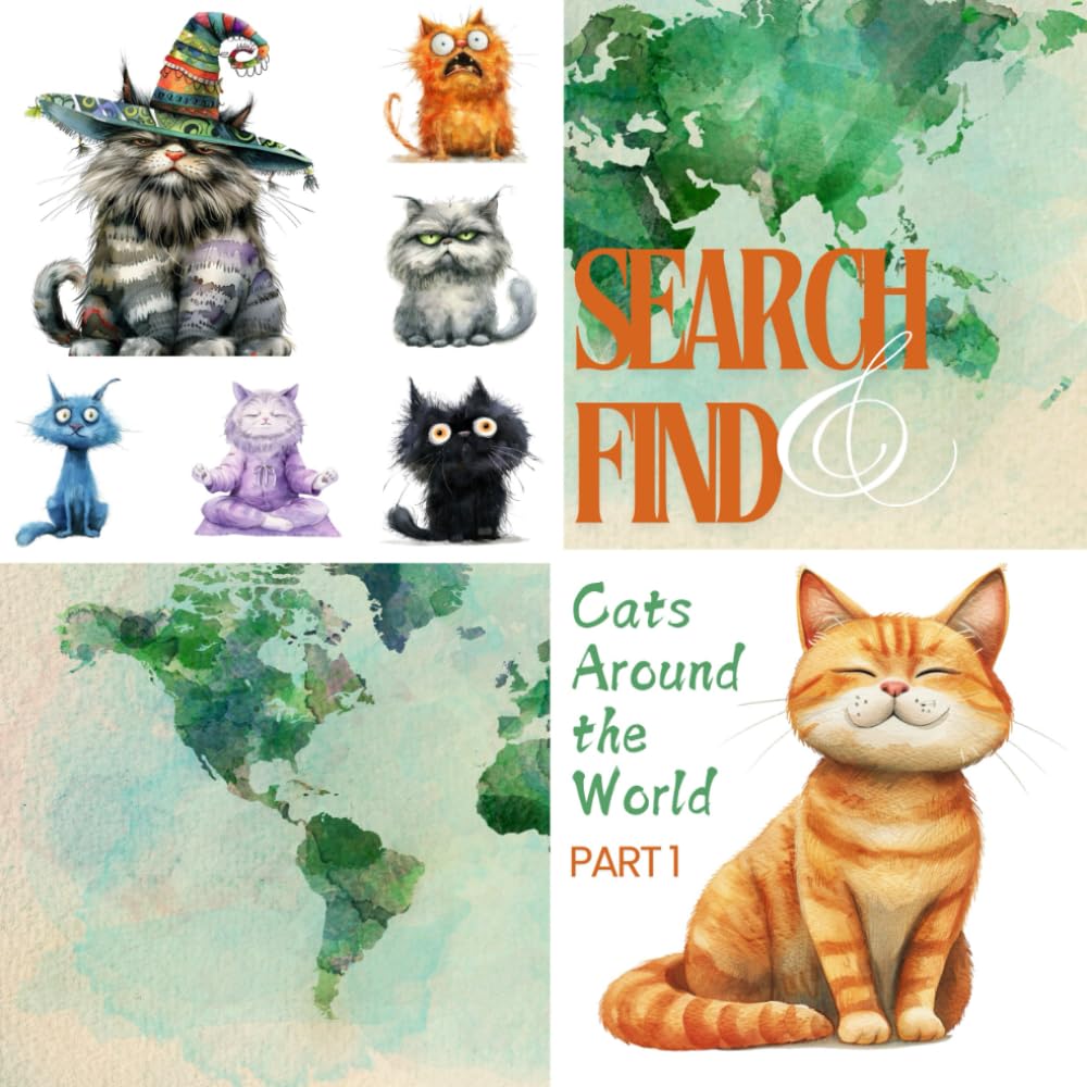 Search & Find: Cats around the World - Part 1
