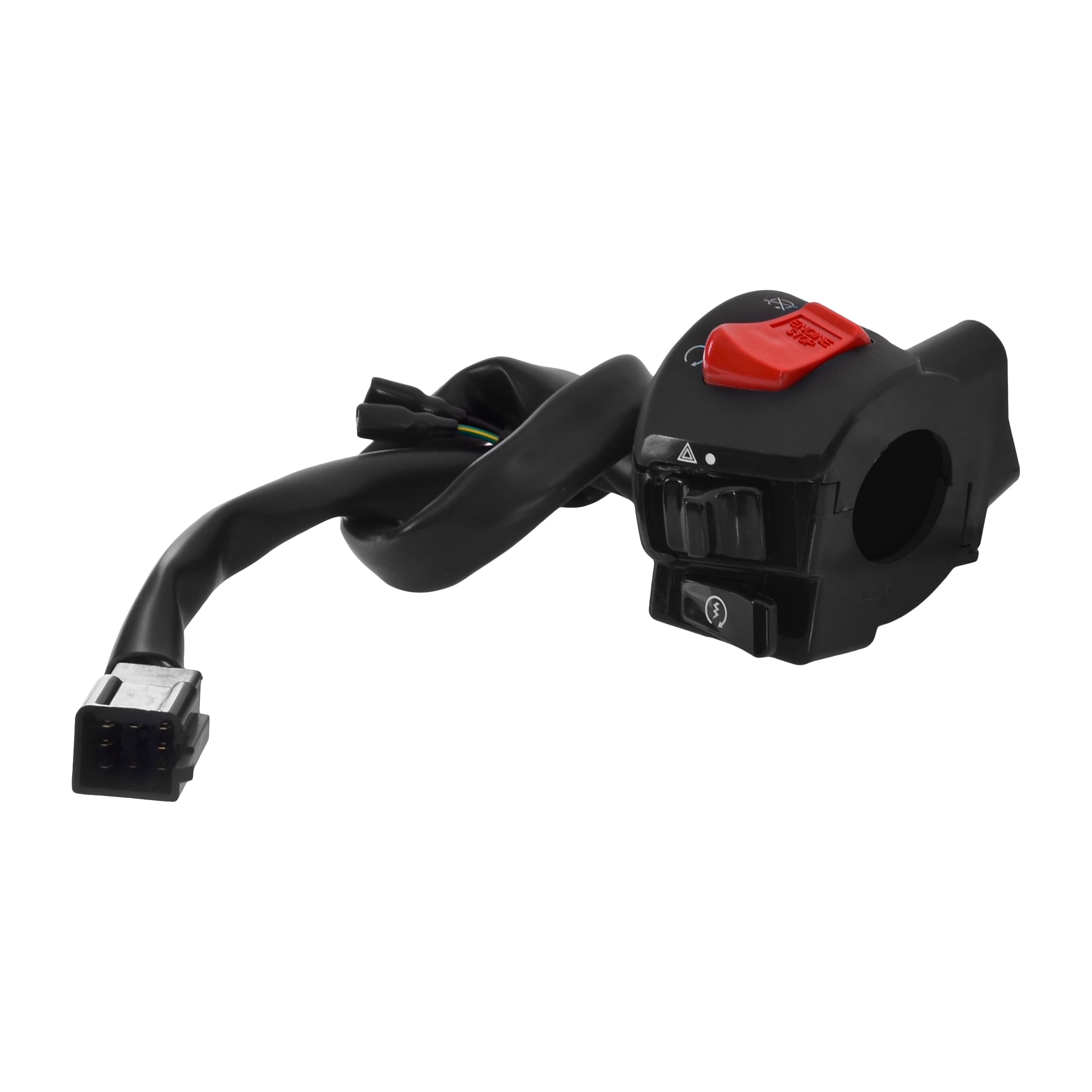 UNO Minda SW-0660BK-M01 Handle Bar Switch RH (ST ENG STOP BS6) for HONDA HORNET BS6-image-12
