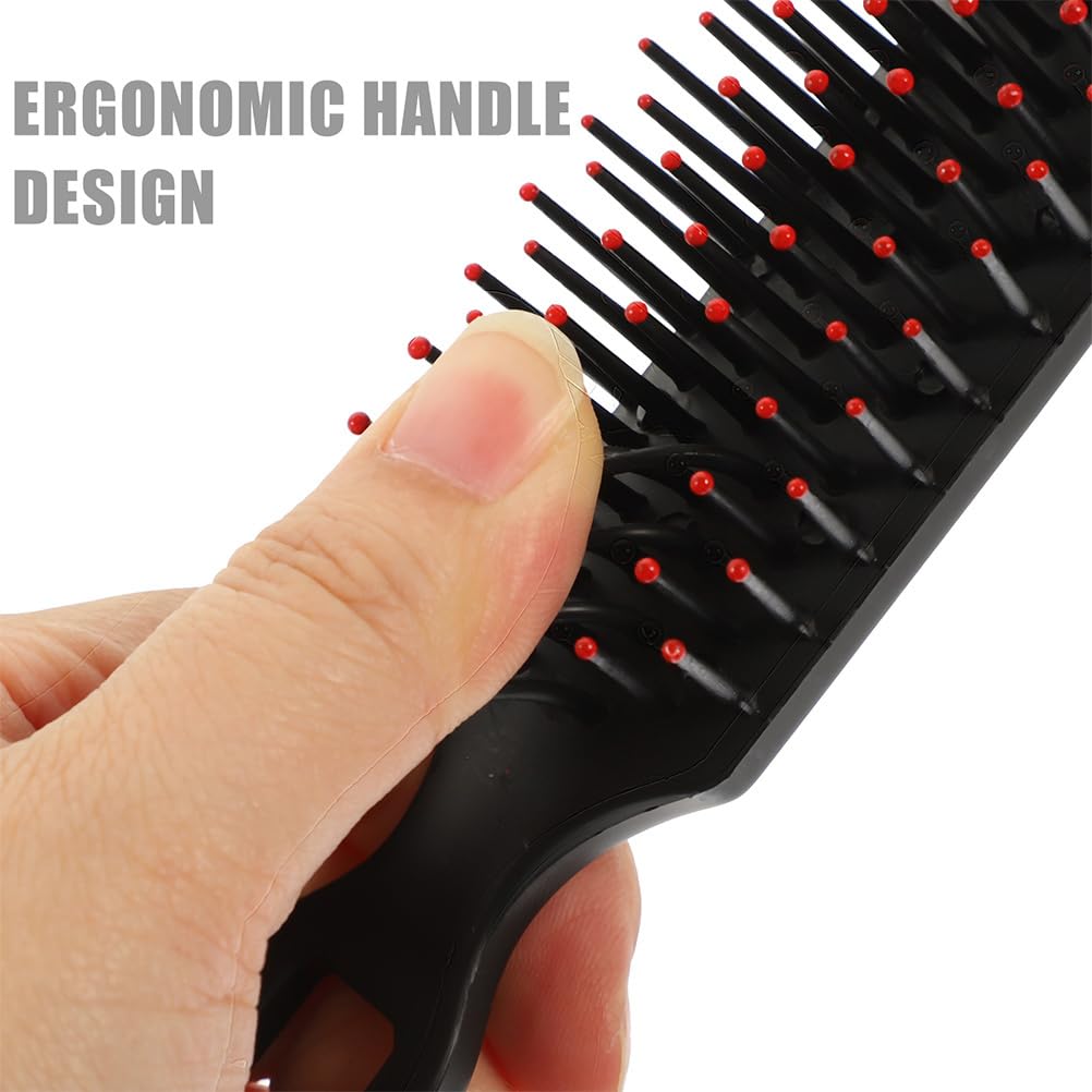 POPETPOP 24 Pack Hair Brushes Bulk, Black Detangling Hairbrush Multipack for Women Men - Image 4