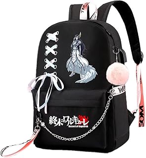 GO2COSY Anime Record of Ragnarok Backpack Daypack Student Bag Bookbag School Bag Style4