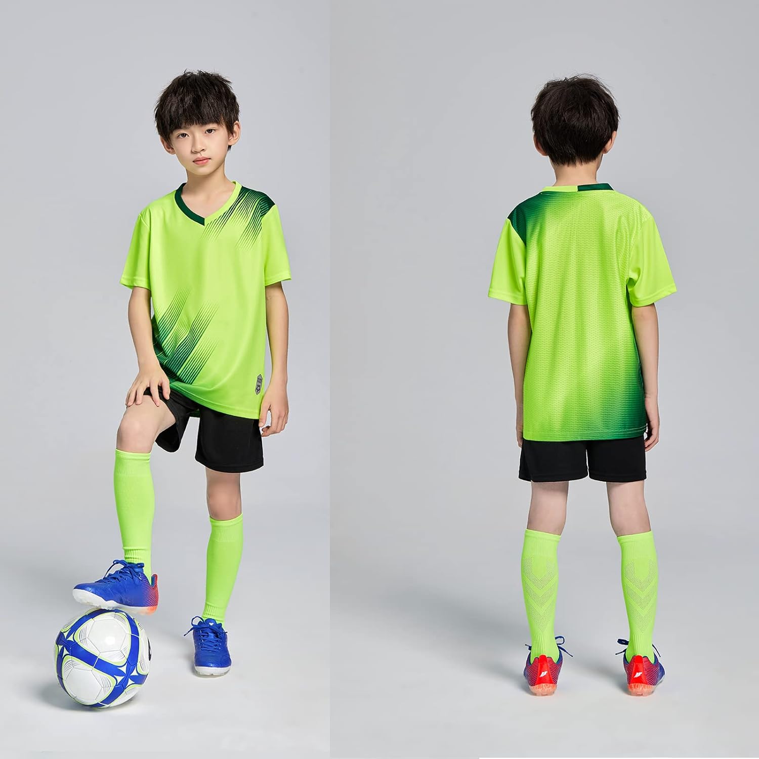 LAIFU Custom Soccer Jersey for Kids Soccer Uniforms for Men Women with Name Team Number Logo - Image 6